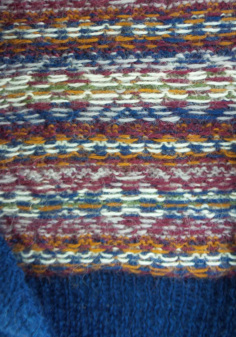 Steeking Fair Isle