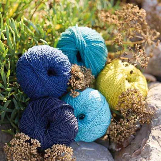 Sara's Rowan Cotton Trio Yarn and Book Review