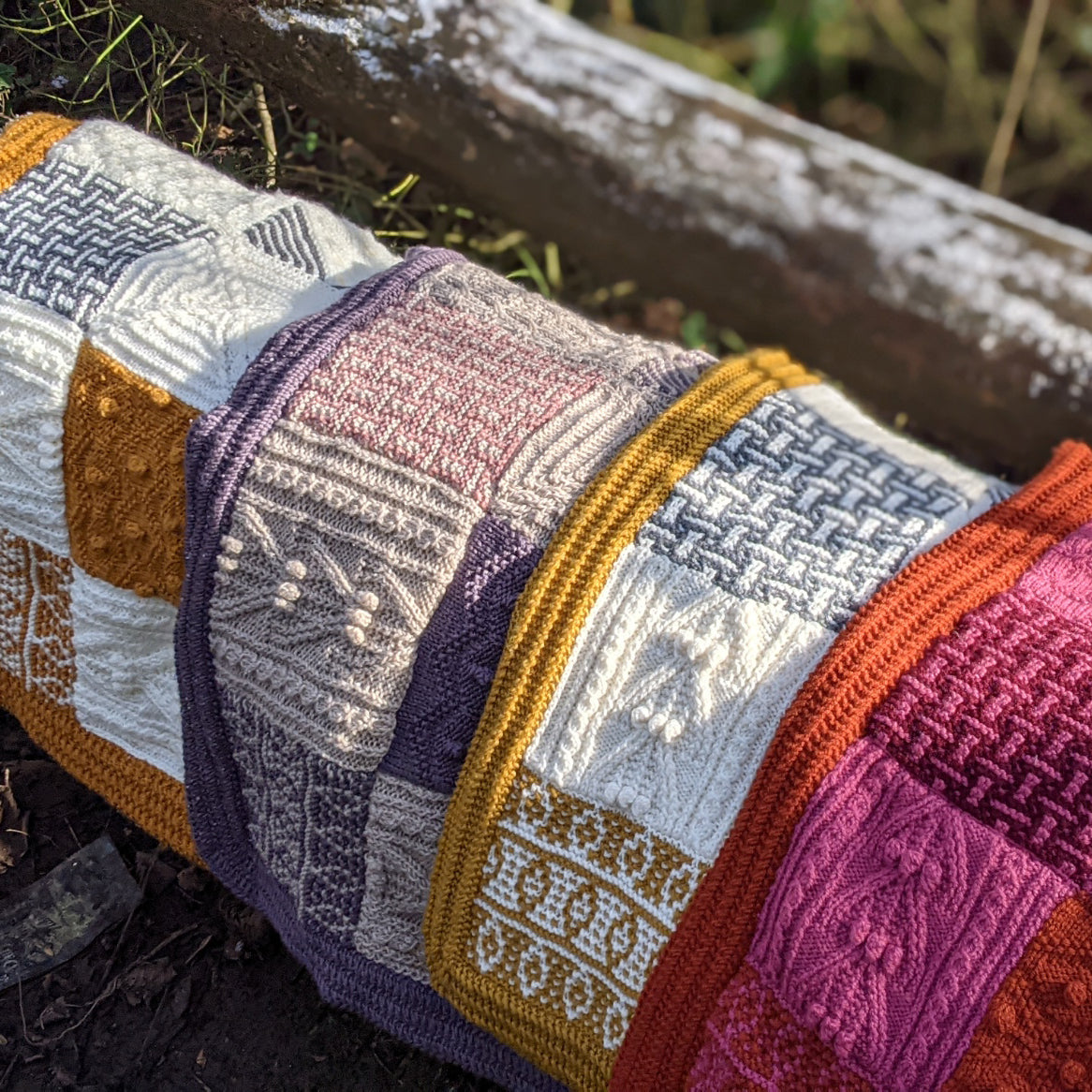 Introducing our first Knit Along Blanket - A Day Out KAL