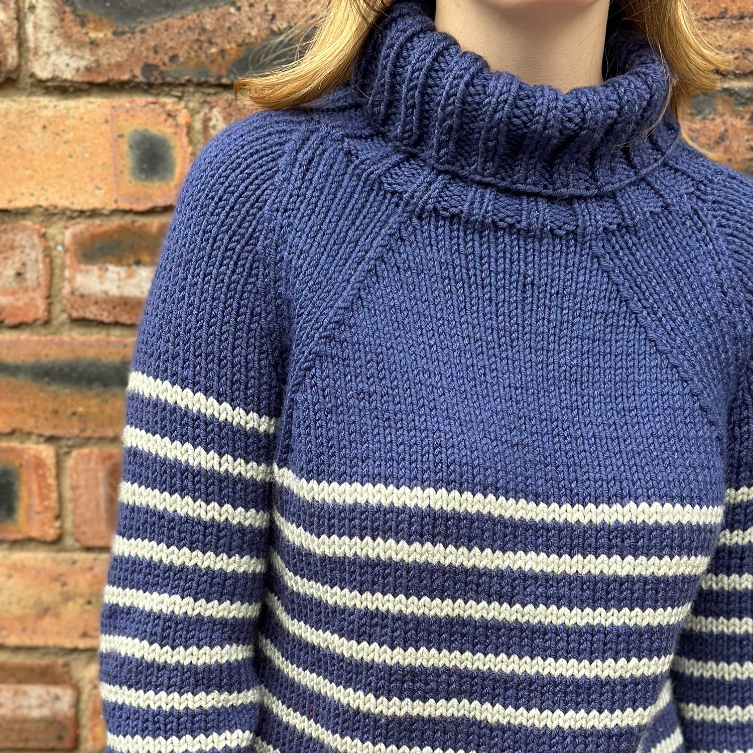 Staff Project: Scheepjes Borderlines Jumper in Scheepjes Chunky Monkey yarn