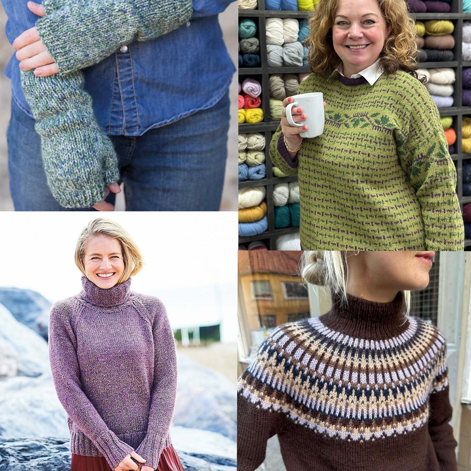 Knitting Claudia's style from The Traitors Series 3