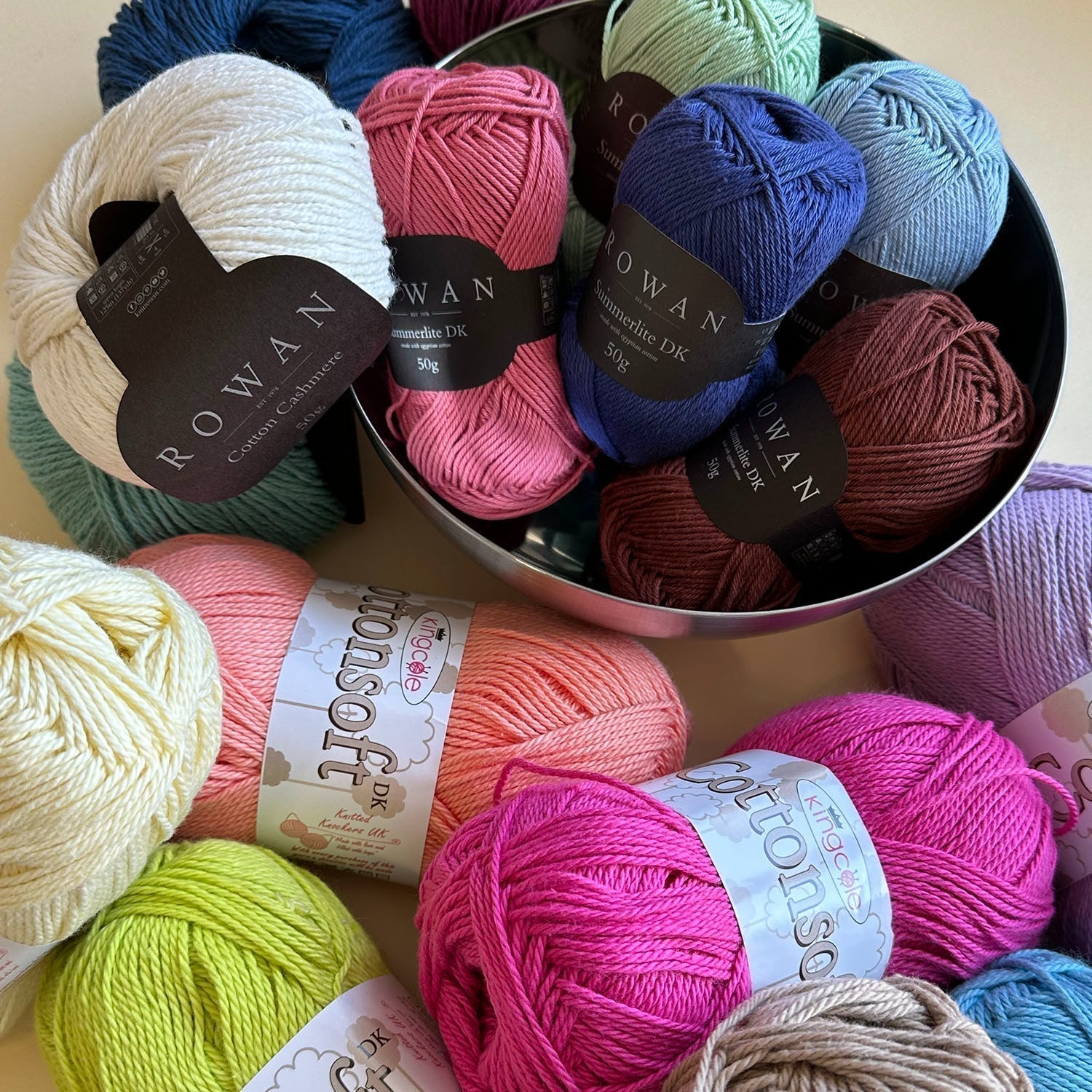 Anker's Make Along - Summer Shirt Yarn Ideas