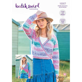 Wrap Cardigans in Stylecraft Batik Swirl DK