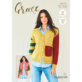 Cardigans in Stylecraft Grace Aran - Digital Version 10019