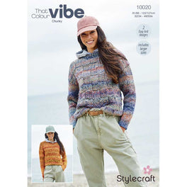 Sweaters in Stylecraft That Colour Vibe Chunky