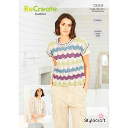 Sweater Top & Hat in Stylecraft ReCreate Dk