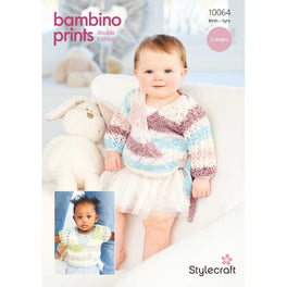 Cardigans in Stylecraft Bambino Prints DK - Digital Version 10064