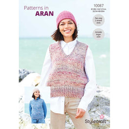 Tank Tops in Stylecraft Grace and Impressions Aran - Digital Version 10087