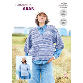 Sweaters in Stylecraft Grace or Impressions Aran