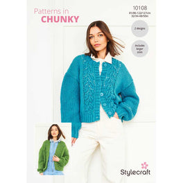 Cardigans in Stylecraft Softie Chunky