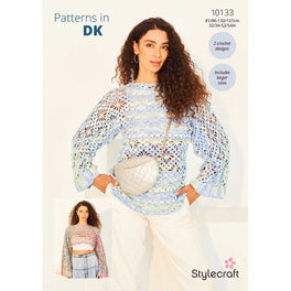 Top & Shrug in Stylecraft Colour Burst Dk - Digital Version 10133