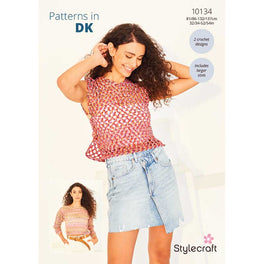 Sweater & Tank in Stylecraft Colour Burst Dk - Digital Version 10134