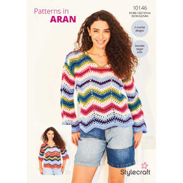 Crochet Sweaters in Stylecraft Special Aran, Grace & ReLove