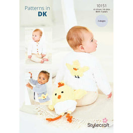 Cardigans  & Toy in Stylecraft Squeeze Me Dk - Digital Version 10151