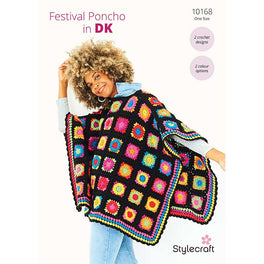 Festival and Niamh Ponchos in Stylecraft Special DK - Digital Version 10168