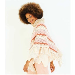 Crochet Ponchos & Dickie in Stylecraft Serene Aran and Grace Aran - Digital Version 10169