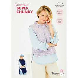 Tank Tops in Stylecraft Serene Aran and Grace Aran