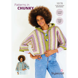 Crochet Sweater and Cardigan in Stylecraft Moorland & Softie Chunky