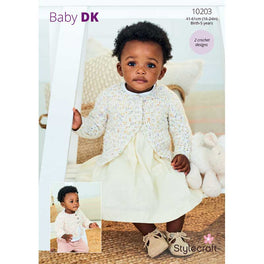 Crochet Cardigans in Stylecraft Bambino Dotty Dk - Digital Version 10203