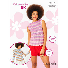 Crochet Sweater & Top in Stylecraft Naturals Bamboo+ Cotton DK