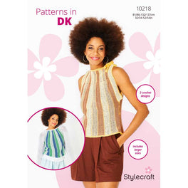 Crochet Top & Sweater Stylecraft Naturals Bamboo+ Cotton DK - Digital Version 10218