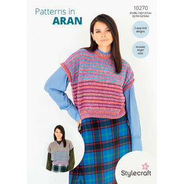 Tank Tops in Highland Heathers & Impressions Stylecraft Aran - Digital Version 10270