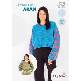 Crochet Sweaters in Highland Heathers & Impressions Stylecraft Aran - Digital Version 10272