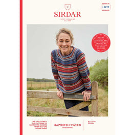 Driftwood Sweater in Sirdar Haworth Tweed Dk