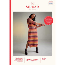 Tall Poppies Dress in Sirdar Jewelspun Aran - Digital Version 10712