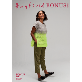 Glow & Go Top in Hayfield Bonus Dk - Digital Version 10755