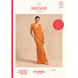 Slinky Sundown Maxi Dress in Sirdar Stories Dk - Digital Version 10829
