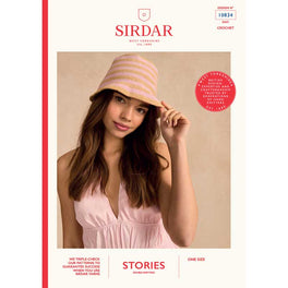 Throw Shade Bucket Hat in Sirdar Stories Dk - Digital Version 10834