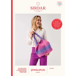 Totally Crochet Tote in Sirdar Jewelspun Ombre Aran - Digital Version 10848