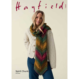 Scarf in Hayfield Spirit Chunky