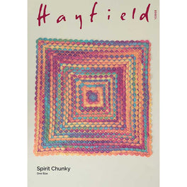 Crochet Blanket in Hayfield Spirit Chunky - Digital Version 10868