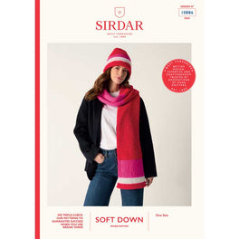 Wrap Me Up Scarf Set in Sirdar Soft Down Dk