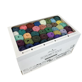 Scheepjes Scrumptious Colour Pack - 80 30g balls of yarn