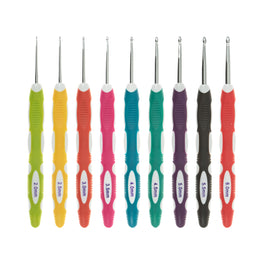 Milward Colourful Crochet Hook Set - 9 Hooks