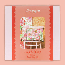 Scheepjes Lucy Tiffney Tapestry Kit -Pinks