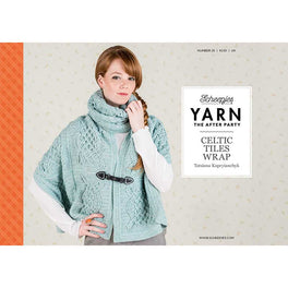Free Download - Celtic Tiles Crochet Wrap in Scheepjes Stone Washed