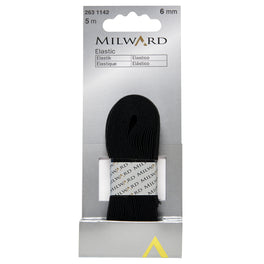 Elastic - 6mm (Black)