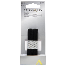 Elastic - 9mm (Black)