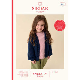 Nordic Nature Cardi in Sirdar Snuggly Chunky