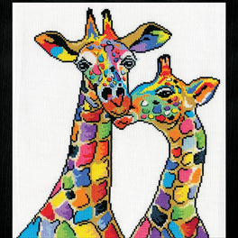 Giraffes - Design Works Cross Stitch Kit