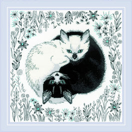 Yin and Yang - Riolis Cross Stitch Kit