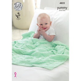 Blankets Knitted in King Cole Yummy
