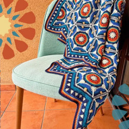 Janie Crow Sevilla Crochet Blanket Pattern Booklet
