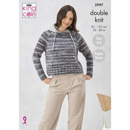 Sweaters in King Cole Homespun Prism DK