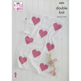 Blankets Knitted in King Cole Cherished DK
