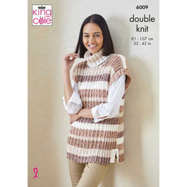 Hoodie & Pullover Knitted in King Cole Harvest DK